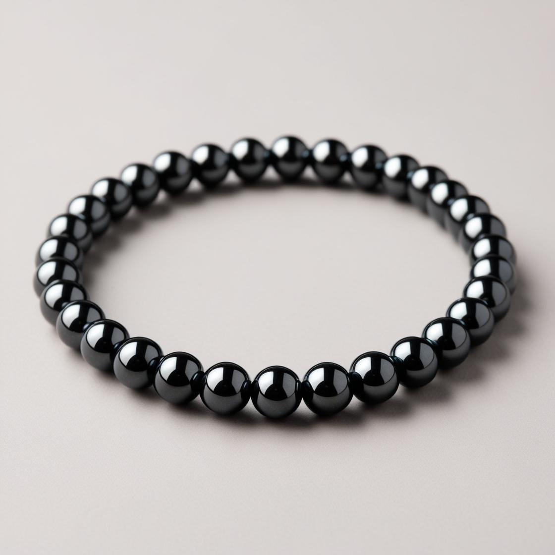 Hematite Bracelet - 8mm Beads