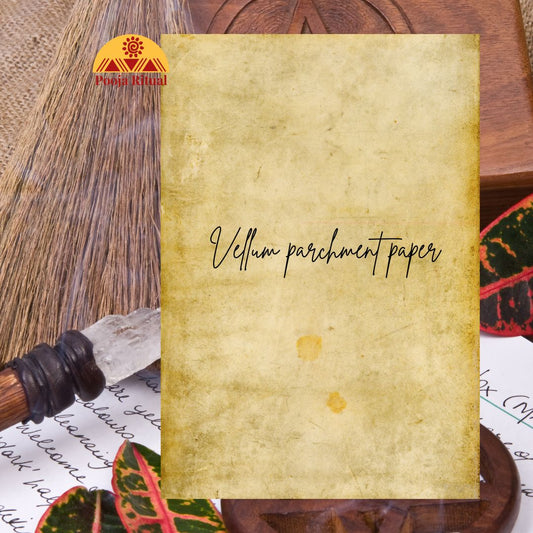 Vellum Parchment – A4 Ritual Sheet (1 Piece)