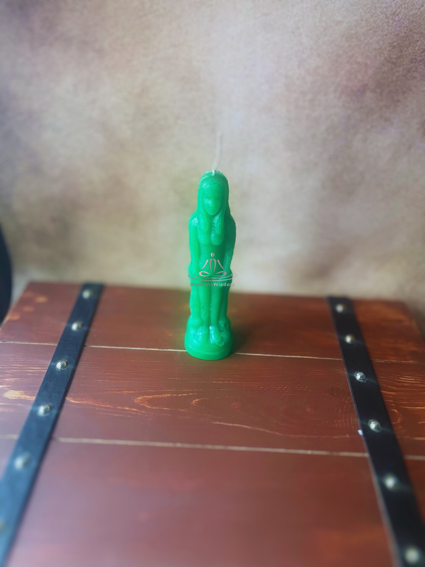 Green Female Candle