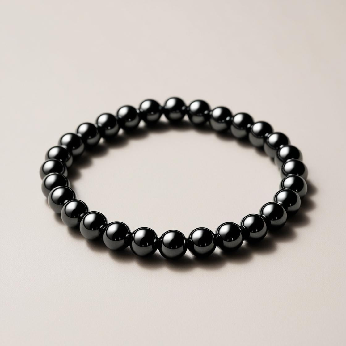 Hematite Bracelet - 8mm Beads