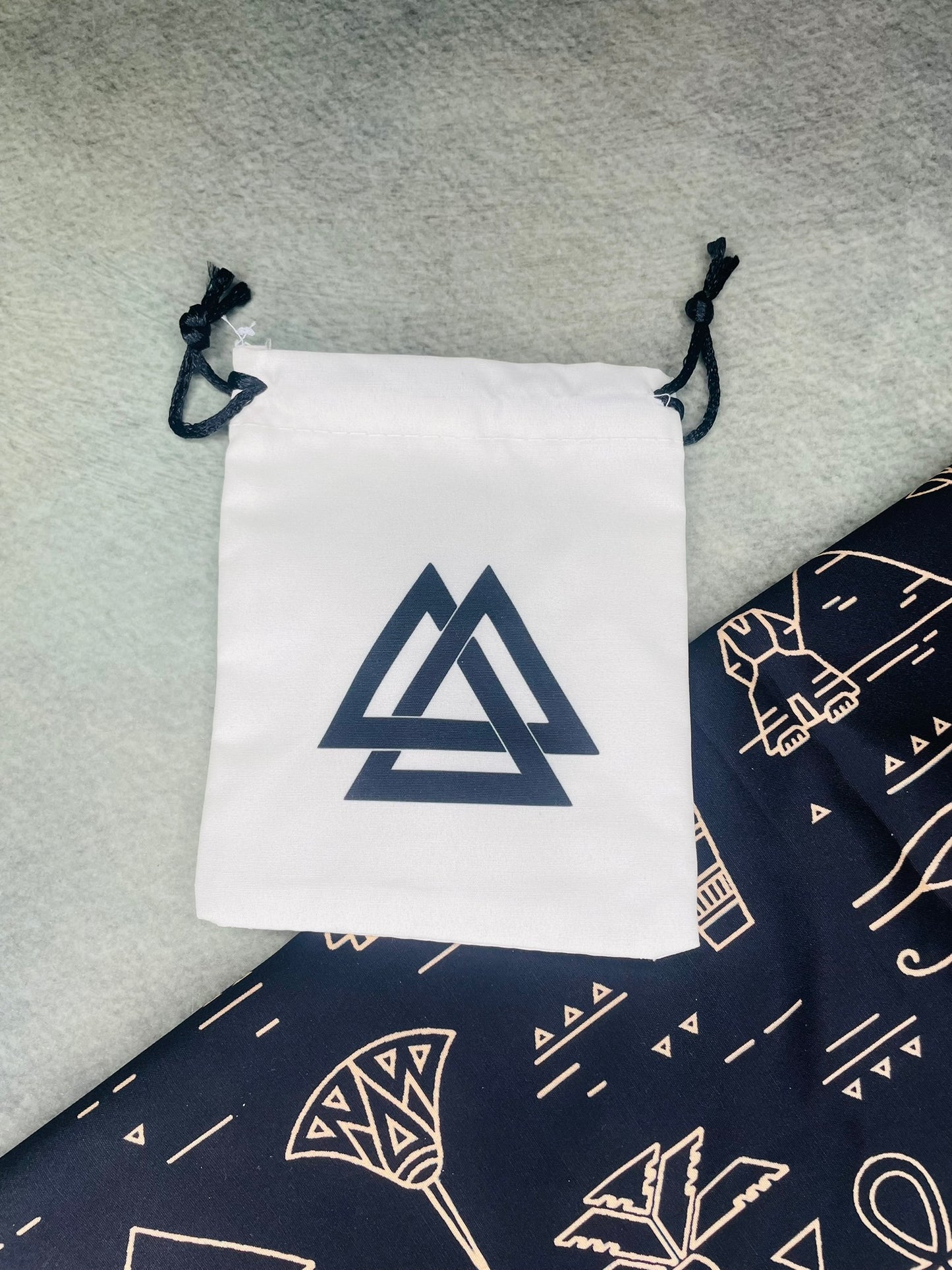 Valknut and Runes Pouch