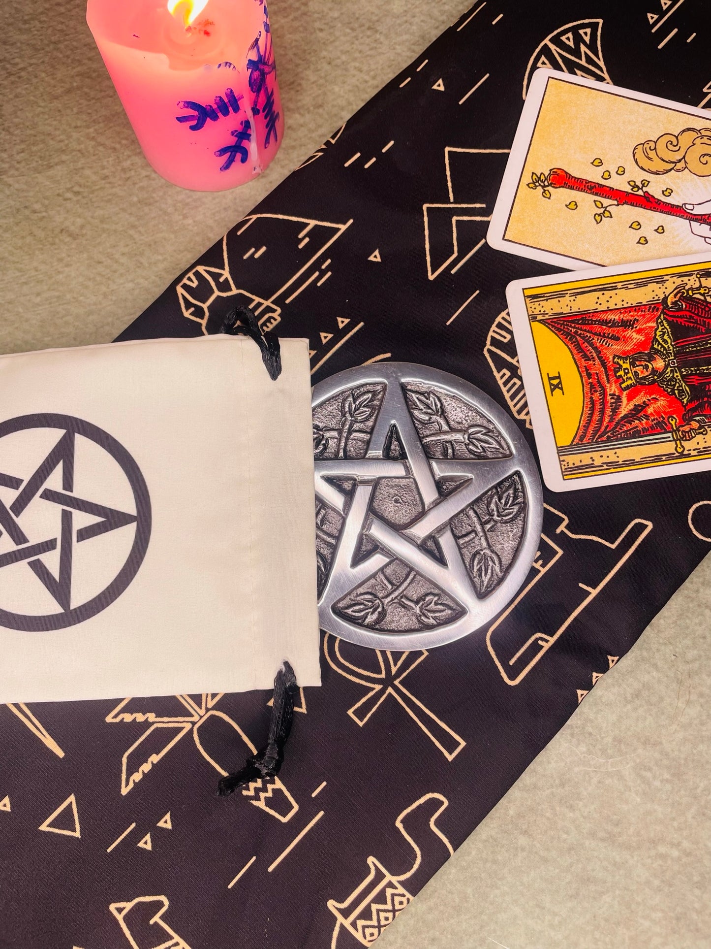 Pentacle Offering Plate