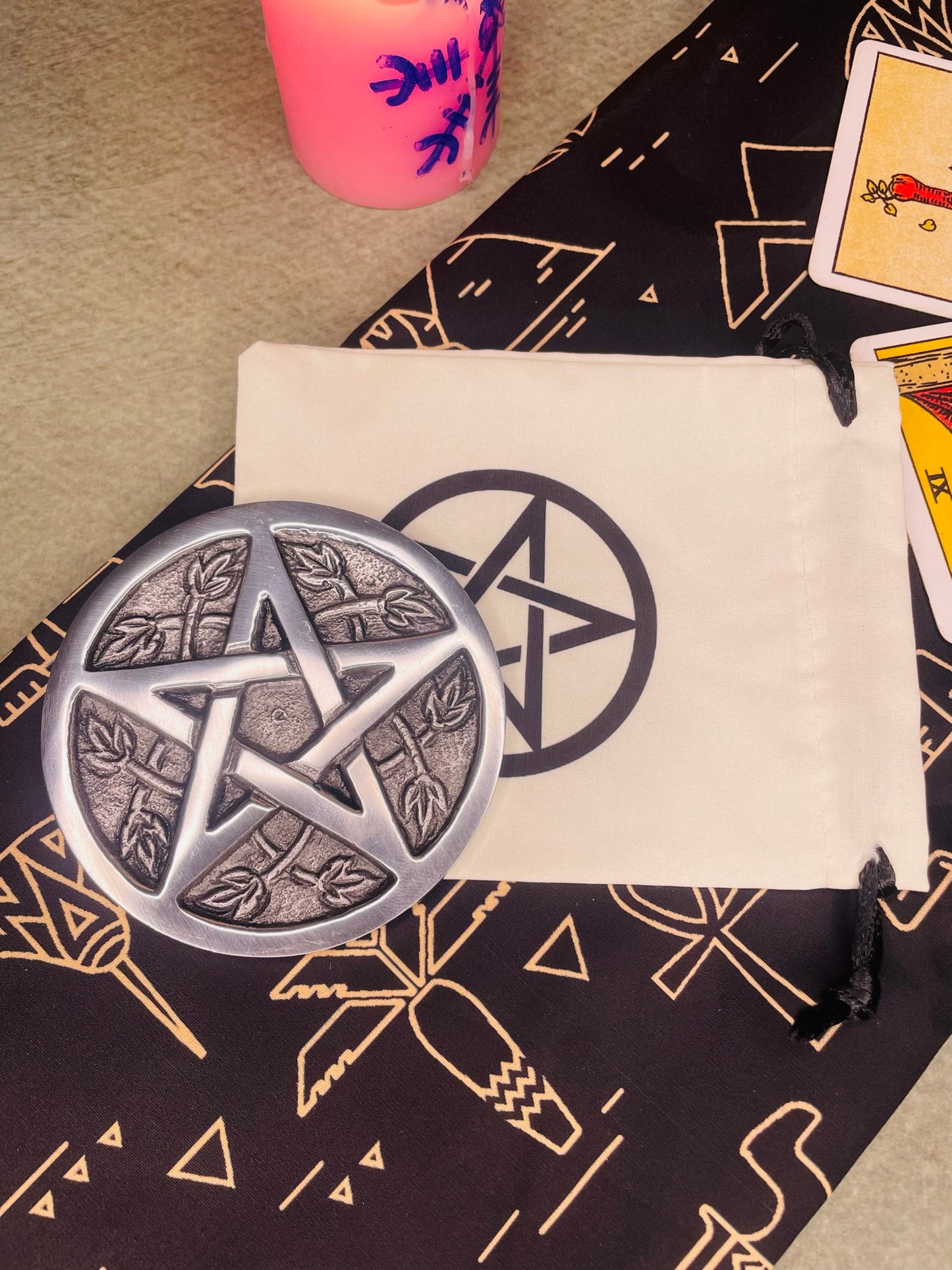 Pentacle Offering Plate