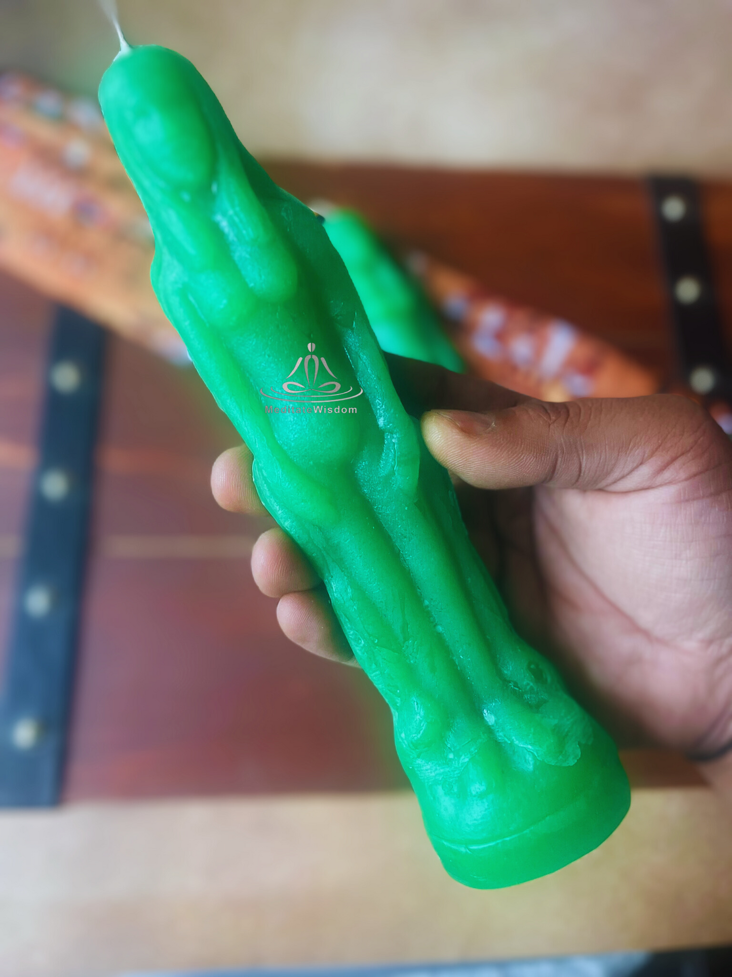 Green Female Candle